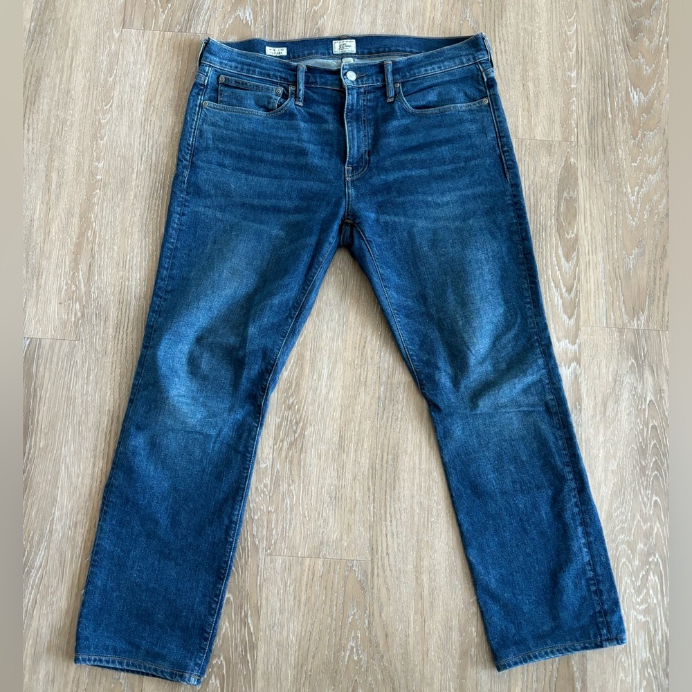 J crew men’s denim style 484 slim fit stretch jean w34 l32
